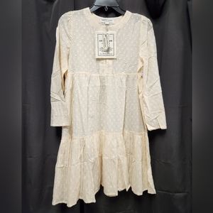NWT small Emerson Fry India collection babydoll tiered dress